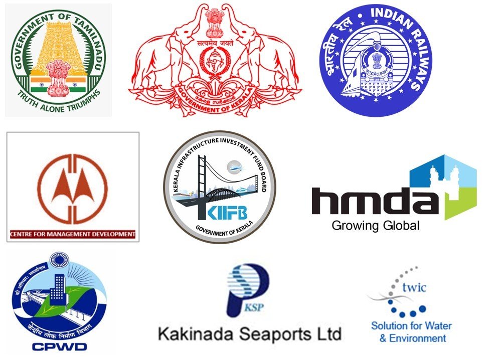 Government sector client logos