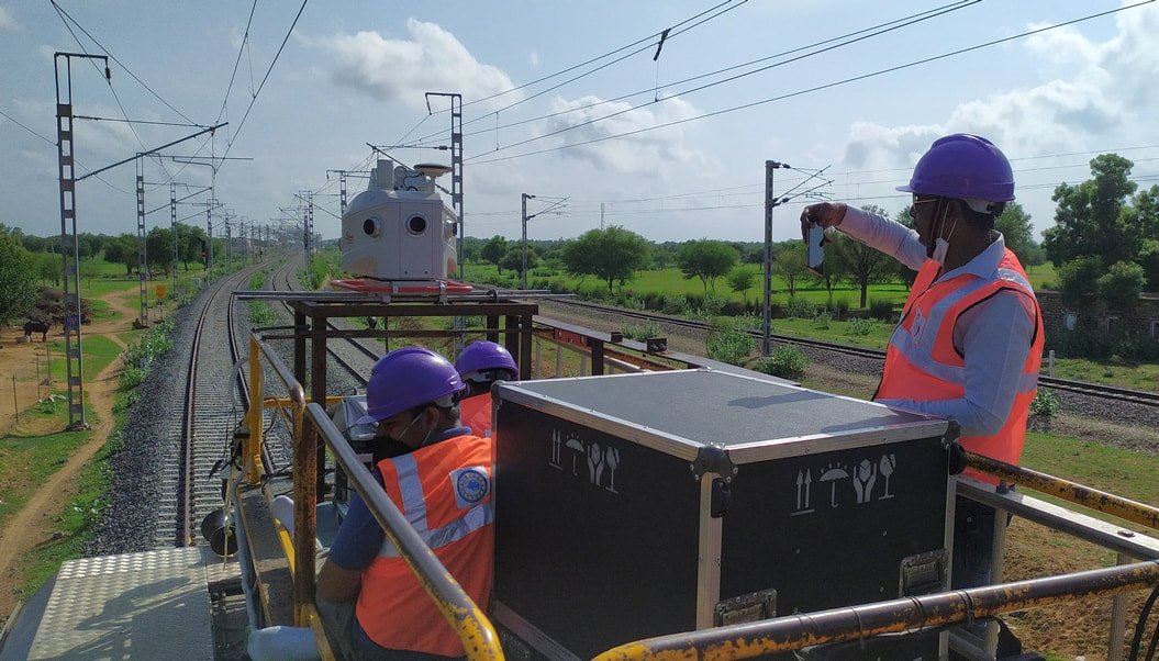 Railway survey project photo