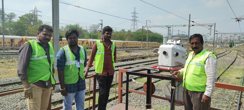 Railway survey project photo