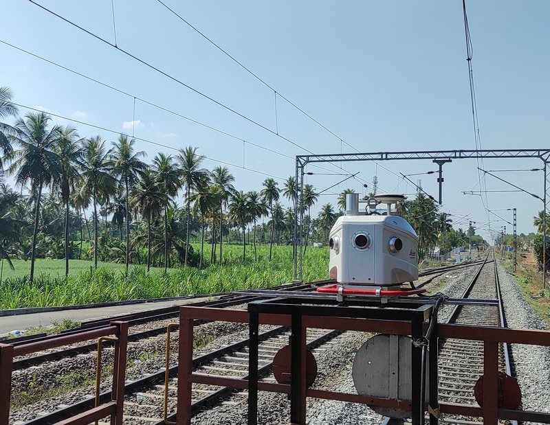 Railway survey project photo