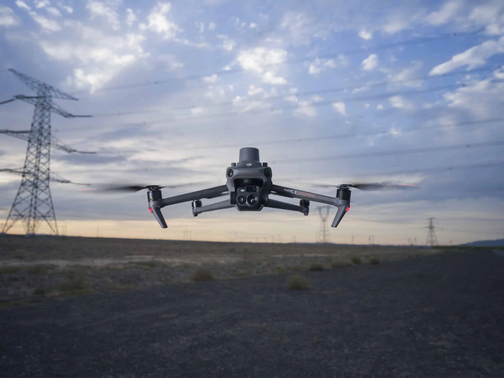 DJI Mavic 3E drone survey platform